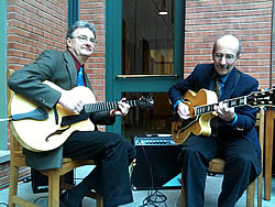 Lynn with Bob Keefe at Cornell University