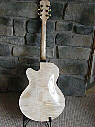 Archtop built with instruction from Dale Unger, back