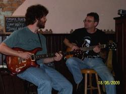 David Wiles and Lynn at the Pour House